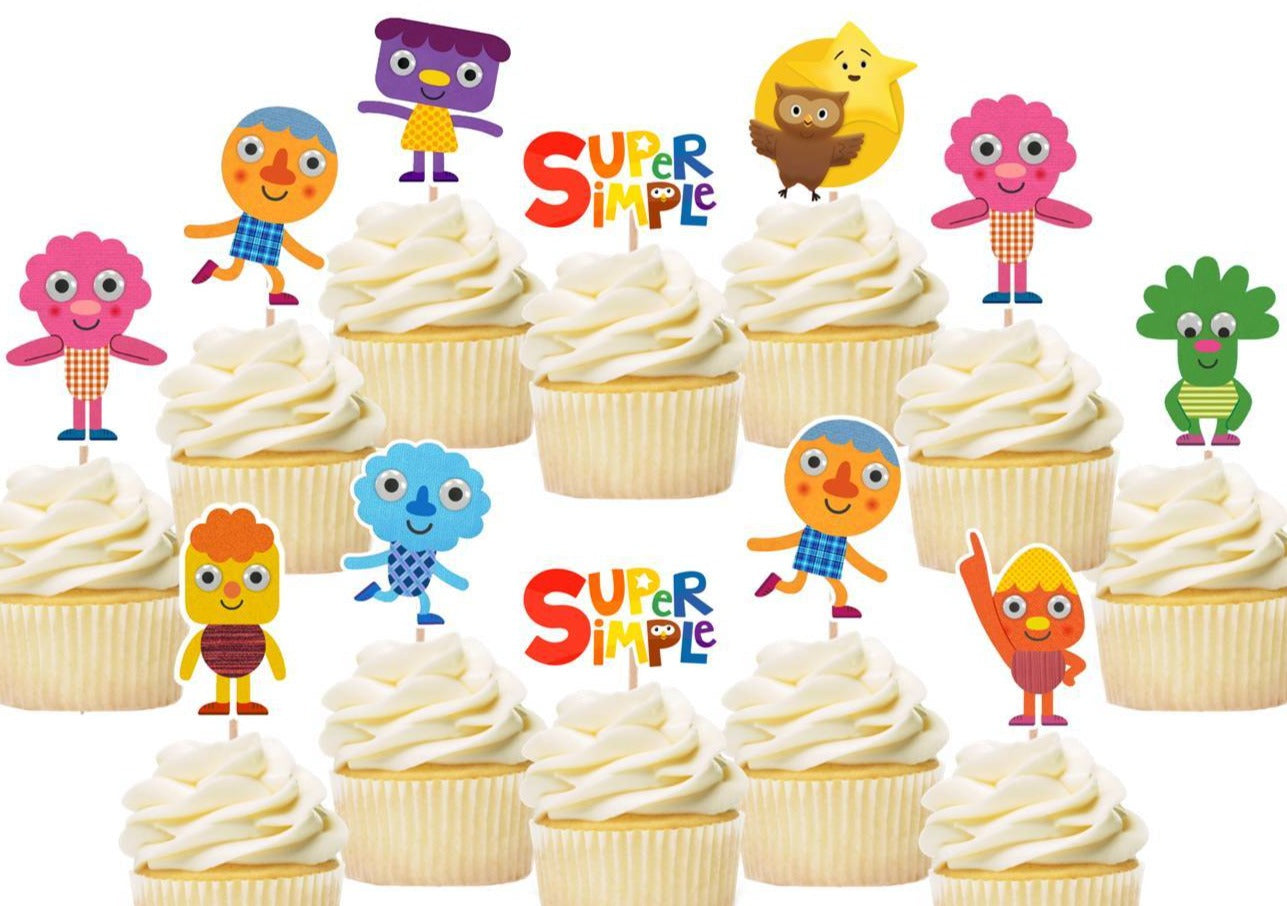 Super Simple Songs Cupcake Toppers