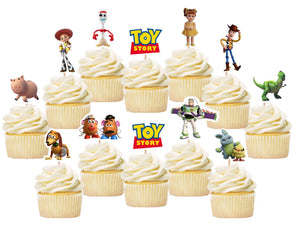 Toy Story 4 Cupcake Toppers, Handmade