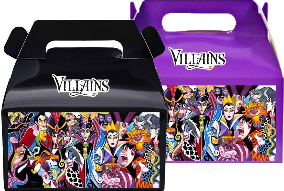 Villains Candy Treat Boxes