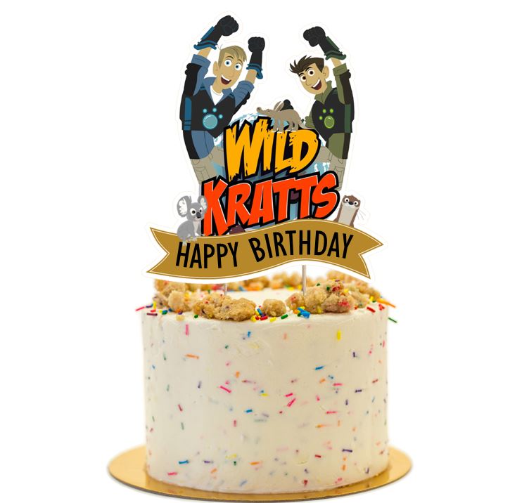 Wild Kratts Cake Topper