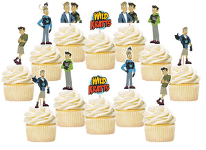 Wild Kratts Cupcake Toppers
