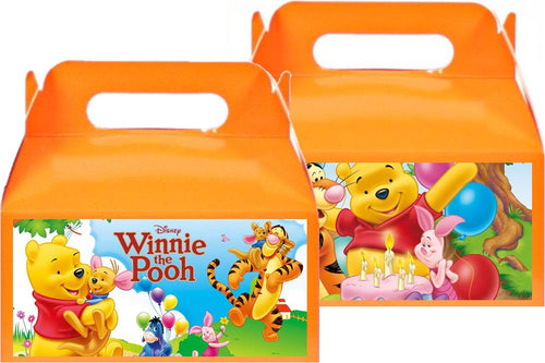 Winnie The Pooh Treat Favor Boxes, Party Supplies