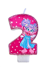 Load image into Gallery viewer, Abby Cadabby Birthday Number Candle, Choose Age