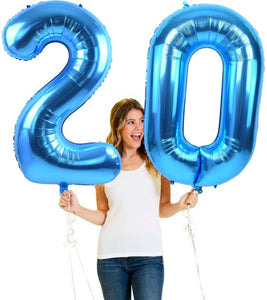 40" Huge Foil Number Balloon