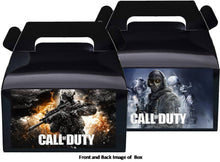 Load image into Gallery viewer, Call of Duty Treat Favor Boxes 8ct, Party Supplies