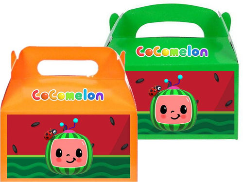 Cocomelon Candy Favor Boxes