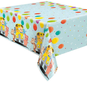 Cocomelon Plastic Tablecover, 54x84 in