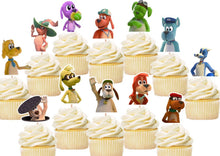 Load image into Gallery viewer, Go Dog Go  Cupcake Toppers