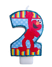 Load image into Gallery viewer, Elmo Birthday Number Candle, Choose Age