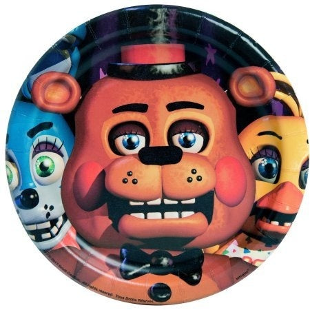 Five Nights at Freddy's Dessert Paper Plates