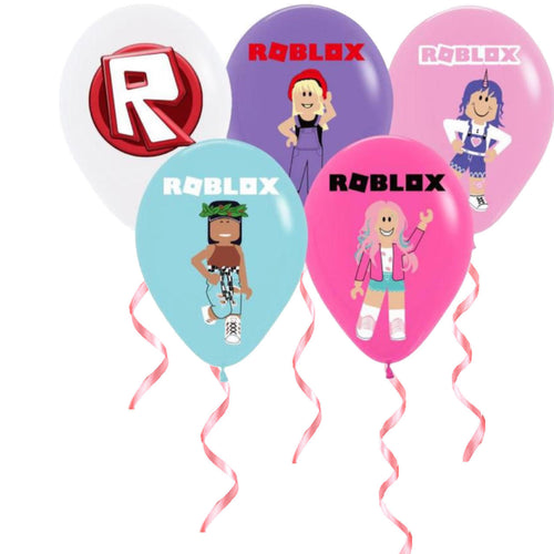 Girl Roblox Party Balloons