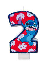 Load image into Gallery viewer, Lilo and Stitch Birthday Number Candle Party Supplies, Choose Age