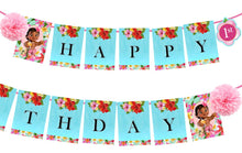 Load image into Gallery viewer, Baby Moana Happy Birthday Banner
