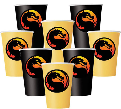 Mortal Kombat party cups