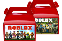 Load image into Gallery viewer, Roblox Treat Favor Boxes, Party Supplies