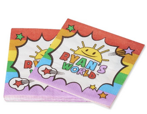 Ryan's World Paper Luncheon Birthday Napkins, 10ct