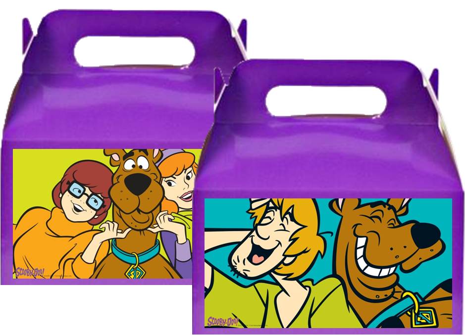 Scooby Doo Treat Favor Boxes, Party Supplies