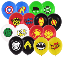 Load image into Gallery viewer, Superhero party balloons supplies