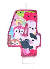 Load image into Gallery viewer, Squishmallows Birthday Number Candle Party Supplies, Choose Age