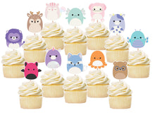 Load image into Gallery viewer, Squishmallows Cupcake Toppers