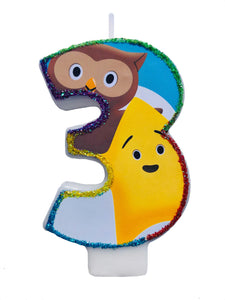 Super Simple Songs Birthday Number Candle Party Supplies, Choose Age