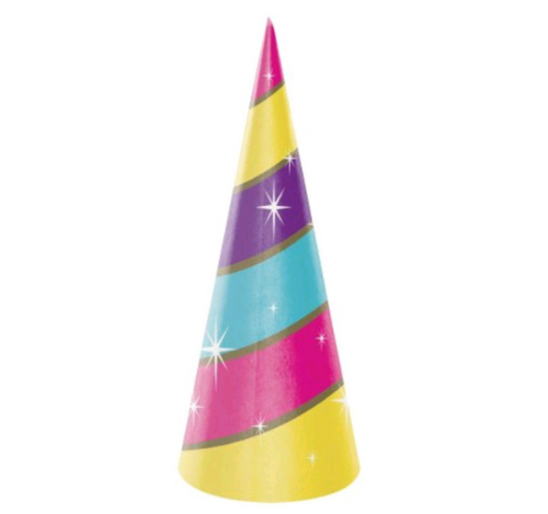 Rainbow Unicorn Party Supplies, Unicorn Hats