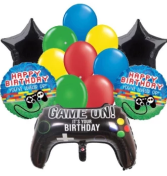 Video game birthday party supplies, decorations, balloons