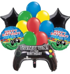 Video game birthday party supplies, decorations, balloons